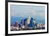 Los Angeles with Snowy Mountains in the Background-Andy777-Framed Photographic Print