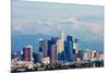 Los Angeles with Snowy Mountains in the Background-Andy777-Mounted Photographic Print