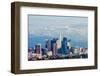 Los Angeles with Snowy Mountains in the Background-Andy777-Framed Photographic Print