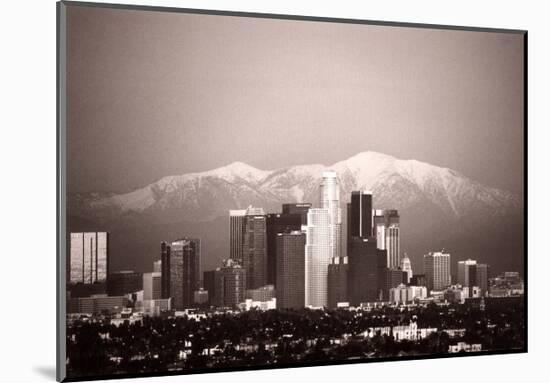 Los Angeles-null-Mounted Art Print