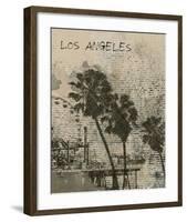 Los Angeles-null-Framed Art Print