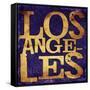 Los Angeles-Jace Grey-Framed Stretched Canvas