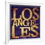 Los Angeles-Jace Grey-Framed Art Print