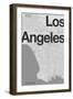 Los Angeles-Florent Bodart-Framed Giclee Print