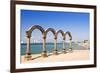 Los Arcos Amphitheater at Pacific Ocean in Puerto Vallarta, Mexico-elenathewise-Framed Photographic Print