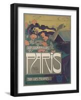 Los Cigarillos Paris, 1901-Aleardo Villa-Framed Premium Giclee Print