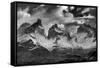 Los Cuernos, Cordillera Paine, Chile-Art Wolfe Wolfe-Framed Stretched Canvas