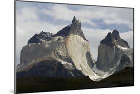 Los Cuernos Del Paine, Torres Del Paine National Park, Patagonia, Chile, South America-Tony-Mounted Photographic Print