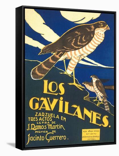 Los Gavilanes Zarzuela Poster-null-Framed Stretched Canvas