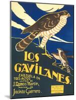 Los Gavilanes Zarzuela Poster-null-Mounted Art Print