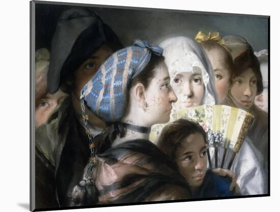 Los Madrilenos-Lorenzo Baldissera Tiepolo-Mounted Giclee Print