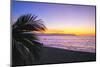 Los Muertos Beach Sunset, Puerto Vallarta, Mexico-George Oze-Mounted Photographic Print