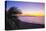 Los Muertos Beach Sunset, Puerto Vallarta, Mexico-George Oze-Stretched Canvas