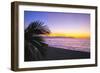 Los Muertos Beach Sunset, Puerto Vallarta, Mexico-George Oze-Framed Photographic Print