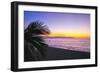 Los Muertos Beach Sunset, Puerto Vallarta, Mexico-George Oze-Framed Photographic Print