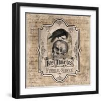 Los Muertos Funeral Service-Lauren Rader-Framed Art Print