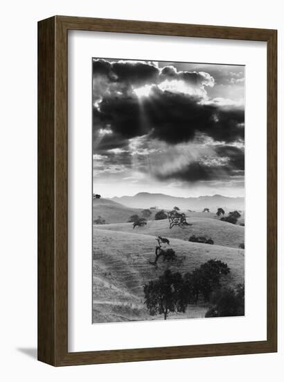 Los Olivo, California-null-Framed Art Print