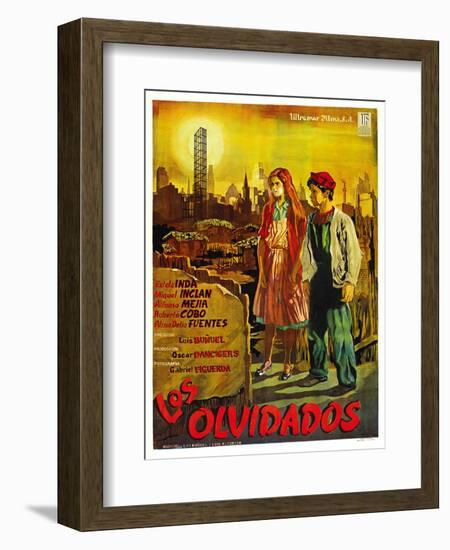 Los Olvidados-null-Framed Art Print