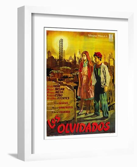 Los Olvidados-null-Framed Art Print