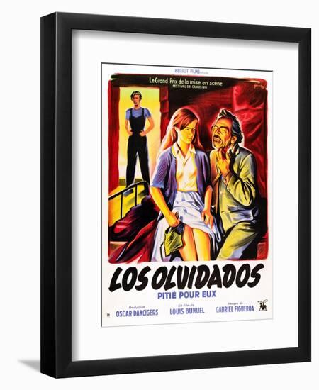 Los Olvidados-null-Framed Art Print