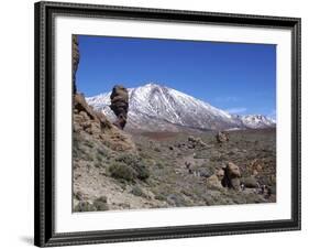 Los Roques and Mount Teide, Teide National Park, Tenerife, Canary Islands, Spain-Jeremy Lightfoot-Framed Photographic Print