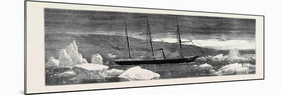 Loss of the American Arctic Exploring Vessel Jeanette: the Jeannette-null-Mounted Giclee Print