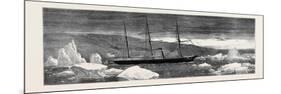 Loss of the American Arctic Exploring Vessel Jeanette: the Jeannette-null-Mounted Giclee Print