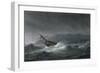 Loss of the Blanche, Off Abrevack, 4th March, 1807, Engraved by T. Sutherland-Thomas Whitcombe-Framed Giclee Print