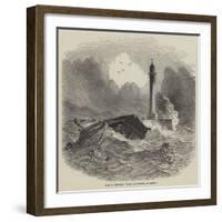 Loss of the Brig Vine, of Bristol, at Whitby-null-Framed Giclee Print