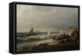 Losskoyter, 1872-Fritz Thaulow-Framed Stretched Canvas