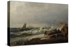 Losskoyter, 1872-Fritz Thaulow-Stretched Canvas