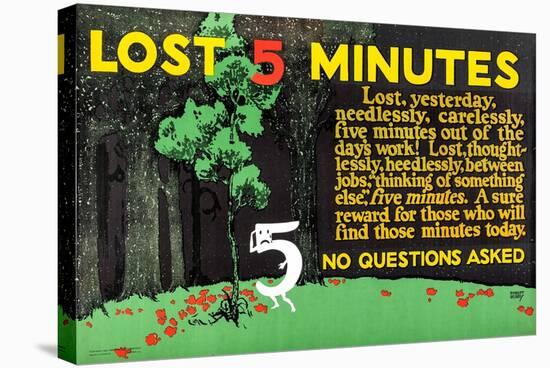 Lost 5 Minutes-Robert Beebe-Stretched Canvas
