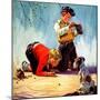 "Lost All His Marbles,"March 1, 1937-Henry Hintermeister-Mounted Giclee Print