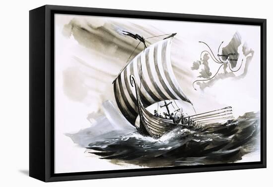 Lost and Found: The Victorious Vikings-Graham Coton-Framed Stretched Canvas
