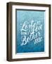 Lost At Sea Dont Bother Me-Ashley Santoro-Framed Giclee Print