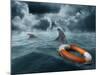 Lost At Sea-paul fleet-Mounted Photographic Print