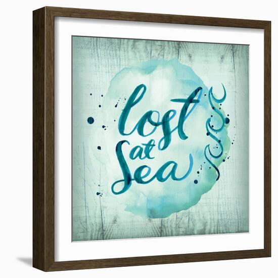 Lost at Sea-Ashley Sta Teresa-Framed Art Print