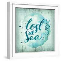 Lost at Sea-Ashley Sta Teresa-Framed Art Print