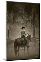 Lost Canyon Cowboy-Barry Hart-Mounted Giclee Print