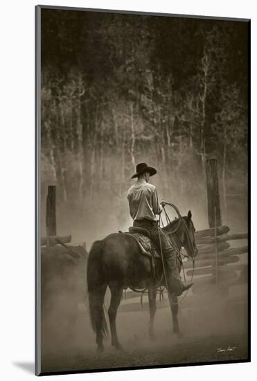 Lost Canyon Cowboy-Barry Hart-Mounted Giclee Print