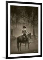 Lost Canyon Cowboy-Barry Hart-Framed Giclee Print