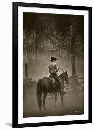 Lost Canyon Cowboy-Barry Hart-Framed Giclee Print