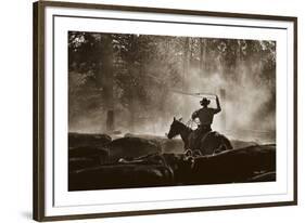 Lost Canyon Roundup-Barry Hart-Framed Giclee Print