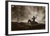 Lost Canyon Roundup-Barry Hart-Framed Art Print