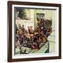 "Lost Child Department", December 20, 1958-Thornton Utz-Framed Giclee Print