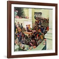 "Lost Child Department", December 20, 1958-Thornton Utz-Framed Giclee Print