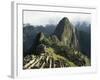 Lost City of the Incas at Dawn, Machu Picchu, Unesco World Heritage Site, Peru, South America-Christopher Rennie-Framed Photographic Print