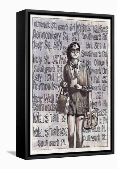 Lost Girl, 2012,-Matt Bannister-Framed Stretched Canvas