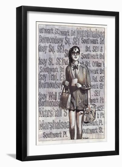 Lost Girl, 2012,-Matt Bannister-Framed Giclee Print