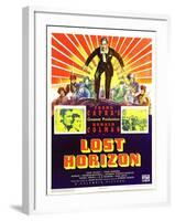 Lost Horizon, Top Center: Ronald Colman, 1937-null-Framed Photo